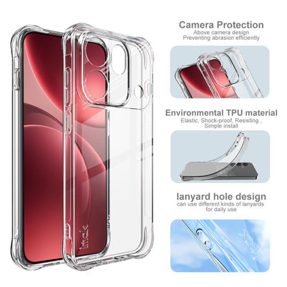 imak Shockproof Airbag TPU Phone Case, For OPPO Find X9s Pro 5G, For OPPO Find X9 Ultra, For OPPO Reno15 F 5G Global, For OPPO Reno15 Pro Max 5G Global, For OPPO Reno15 Pro 5G Global, For OPPO Reno15 5G Global, For OPPO Find X9, For OPPO Find X9 Pro   ...