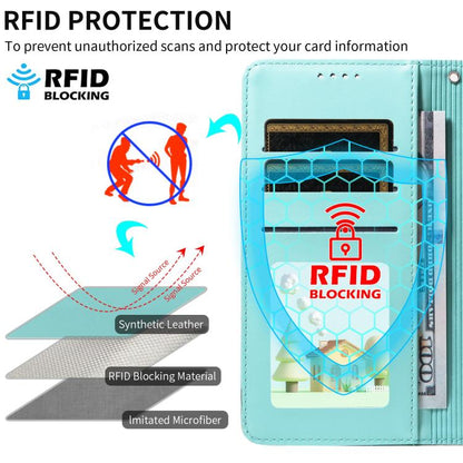 Embossed Heart Dog RFID Blocking Wallet Leather Phone Case, For Motorola Moto G85 5G, For Motorola Moto G04 / G24 / E14, For Motorola Edge 50 Ultra 5G