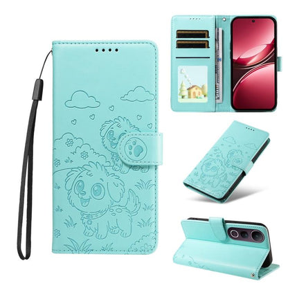 Embossed Heart Dog RFID Blocking Wallet Leather Phone Case, For vivo S2 5G / V80 Lite IN/PK, For vivo X300 E 5G, For vivo Y500 4G / iQOO Z11 5G / T5 Pro 5G, For vivo Y600 Pro 5G, For vivo Y05 4G / Y21 5G 2026, For vivo V70 FE 5G                        ...