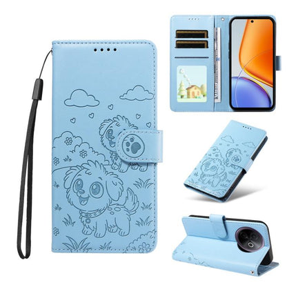 Embossed Heart Dog RFID Blocking Wallet Leather Phone Case, For vivo S2 5G / V80 Lite IN/PK, For vivo X300 E 5G, For vivo Y500 4G / iQOO Z11 5G / T5 Pro 5G, For vivo Y600 Pro 5G, For vivo Y05 4G / Y21 5G 2026, For vivo V70 FE 5G                        ...