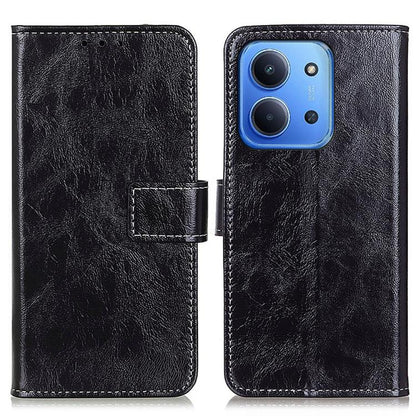 Retro Crazy Horse Texture Leather Phone Case, For Redmi Note 17 5G/4G Global 169.7mm, For Redmi Note 17 Pro+ 5G Global 163.4mm, For Redmi Note 17 Pro 5G Global 163.5mm, For Redmi K100 Pro Max/Poco F9 Ultra 5G, For Redmi K100 Pro 5G/Poco F9 Pro 5G      ...