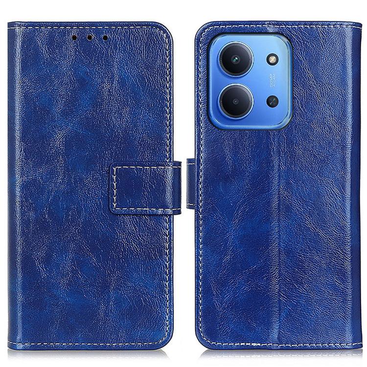 Retro Crazy Horse Texture Leather Phone Case, For Redmi Note 17 5G/4G Global 169.7mm, For Redmi Note 17 Pro+ 5G Global 163.4mm, For Redmi Note 17 Pro 5G Global 163.5mm, For Redmi K100 Pro Max/Poco F9 Ultra 5G, For Redmi K100 Pro 5G/Poco F9 Pro 5G      ...