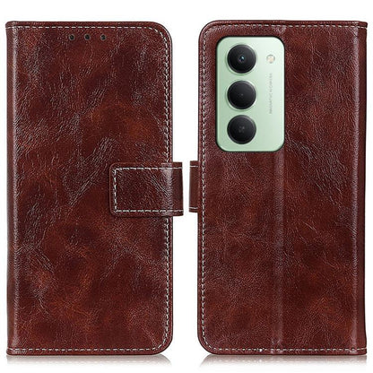 Retro Crazy Horse Texture Leather Phone Case, For Redmi Note 17 5G/4G Global 169.7mm, For Redmi Note 17 Pro+ 5G Global 163.4mm, For Redmi Note 17 Pro 5G Global 163.5mm, For Redmi K100 Pro Max/Poco F9 Ultra 5G, For Redmi K100 Pro 5G/Poco F9 Pro 5G      ...