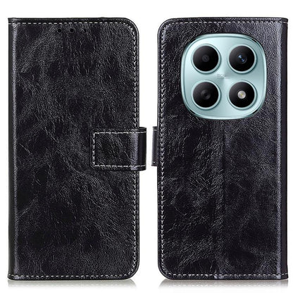 Retro Crazy Horse Texture Leather Phone Case, For Redmi Note 17 5G/4G Global 169.7mm, For Redmi Note 17 Pro+ 5G Global 163.4mm, For Redmi Note 17 Pro 5G Global 163.5mm, For Redmi K100 Pro Max/Poco F9 Ultra 5G, For Redmi K100 Pro 5G/Poco F9 Pro 5G      ...