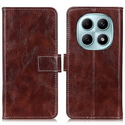 Retro Crazy Horse Texture Leather Phone Case, For Redmi Note 17 5G/4G Global 169.7mm, For Redmi Note 17 Pro+ 5G Global 163.4mm, For Redmi Note 17 Pro 5G Global 163.5mm, For Redmi K100 Pro Max/Poco F9 Ultra 5G, For Redmi K100 Pro 5G/Poco F9 Pro 5G      ...