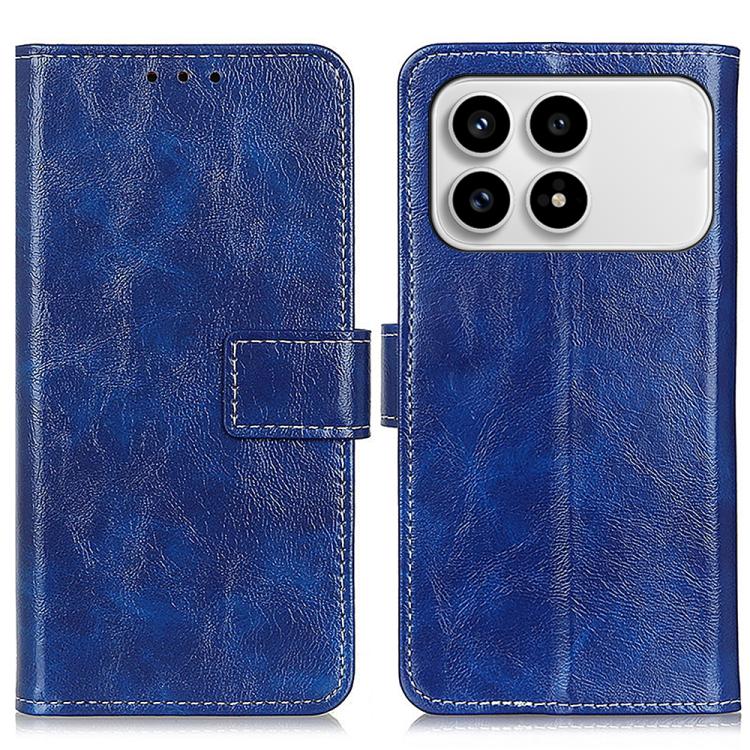 Retro Crazy Horse Texture Leather Phone Case, For Redmi Note 17 5G/4G Global 169.7mm, For Redmi Note 17 Pro+ 5G Global 163.4mm, For Redmi Note 17 Pro 5G Global 163.5mm, For Redmi K100 Pro Max/Poco F9 Ultra 5G, For Redmi K100 Pro 5G/Poco F9 Pro 5G      ...