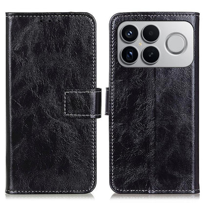 Retro Crazy Horse Texture Leather Phone Case, For Redmi Note 17 5G/4G Global 169.7mm, For Redmi Note 17 Pro+ 5G Global 163.4mm, For Redmi Note 17 Pro 5G Global 163.5mm, For Redmi K100 Pro Max/Poco F9 Ultra 5G, For Redmi K100 Pro 5G/Poco F9 Pro 5G      ...
