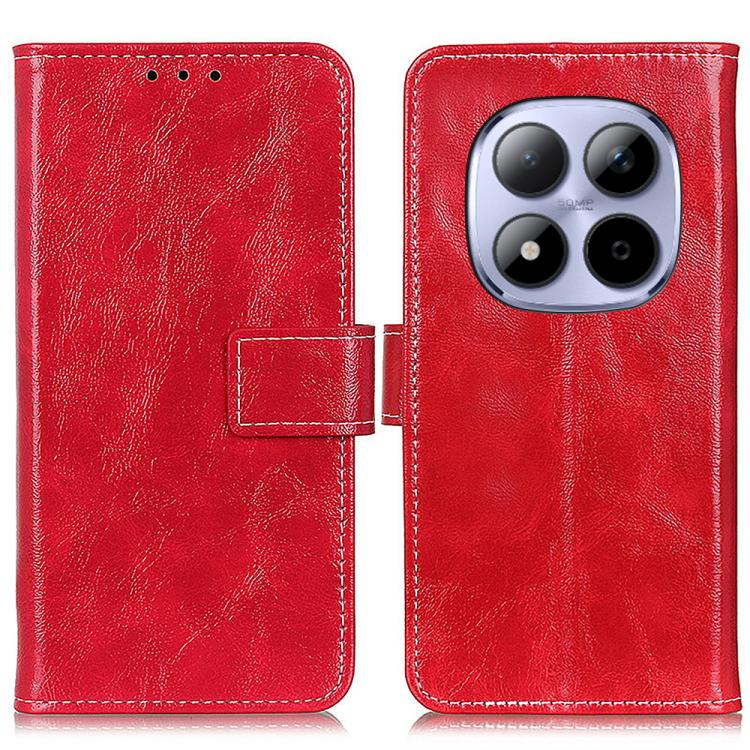 Retro Crazy Horse Texture Leather Phone Case, For Redmi Note 17 5G/4G Global 169.7mm, For Redmi Note 17 Pro+ 5G Global 163.4mm, For Redmi Note 17 Pro 5G Global 163.5mm, For Redmi K100 Pro Max/Poco F9 Ultra 5G, For Redmi K100 Pro 5G/Poco F9 Pro 5G      ...