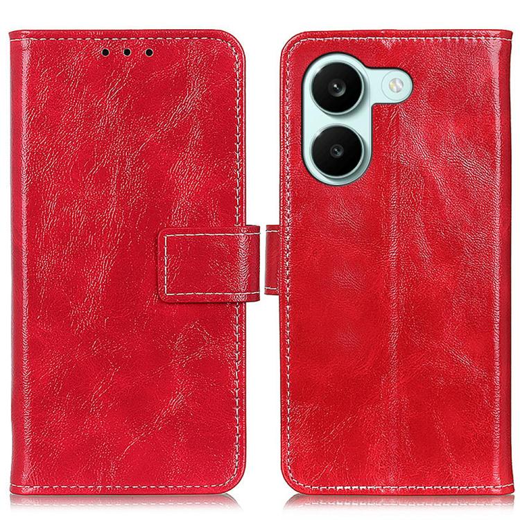 Retro Crazy Horse Texture Leather Phone Case, For Redmi Note 17 5G/4G Global 169.7mm, For Redmi Note 17 Pro+ 5G Global 163.4mm, For Redmi Note 17 Pro 5G Global 163.5mm, For Redmi K100 Pro Max/Poco F9 Ultra 5G, For Redmi K100 Pro 5G/Poco F9 Pro 5G      ...