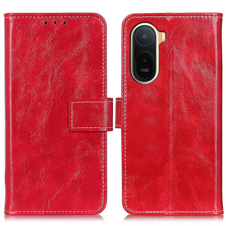 Retro Crazy Horse Texture Leather Phone Case, For Redmi Note 17 5G/4G Global 169.7mm, For Redmi Note 17 Pro+ 5G Global 163.4mm, For Redmi Note 17 Pro 5G Global 163.5mm, For Redmi K100 Pro Max/Poco F9 Ultra 5G, For Redmi K100 Pro 5G/Poco F9 Pro 5G      ...
