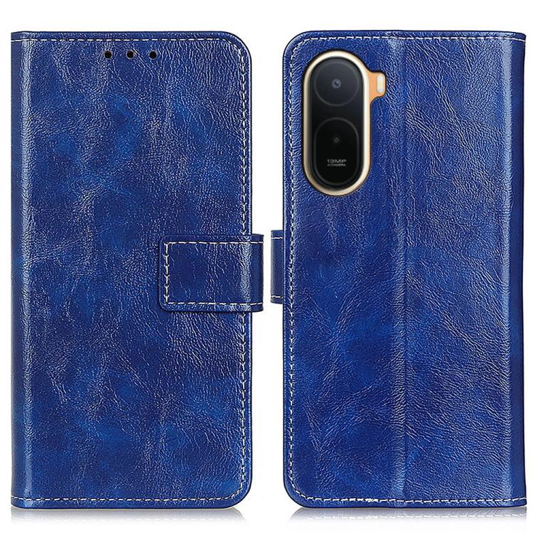 Retro Crazy Horse Texture Leather Phone Case, For Redmi Note 17 5G/4G Global 169.7mm, For Redmi Note 17 Pro+ 5G Global 163.4mm, For Redmi Note 17 Pro 5G Global 163.5mm, For Redmi K100 Pro Max/Poco F9 Ultra 5G, For Redmi K100 Pro 5G/Poco F9 Pro 5G      ...