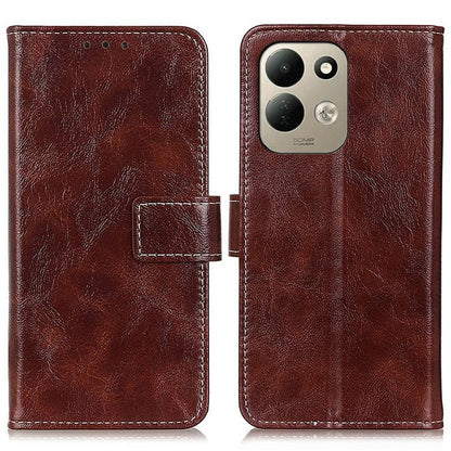 Retro Crazy Horse Texture Leather Phone Case, For Redmi Note 17 5G/4G Global 169.7mm, For Redmi Note 17 Pro+ 5G Global 163.4mm, For Redmi Note 17 Pro 5G Global 163.5mm, For Redmi K100 Pro Max/Poco F9 Ultra 5G, For Redmi K100 Pro 5G/Poco F9 Pro 5G      ...