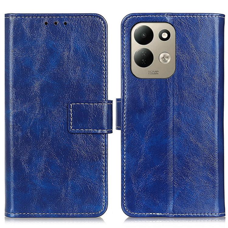 Retro Crazy Horse Texture Leather Phone Case, For Redmi Note 17 5G/4G Global 169.7mm, For Redmi Note 17 Pro+ 5G Global 163.4mm, For Redmi Note 17 Pro 5G Global 163.5mm, For Redmi K100 Pro Max/Poco F9 Ultra 5G, For Redmi K100 Pro 5G/Poco F9 Pro 5G      ...