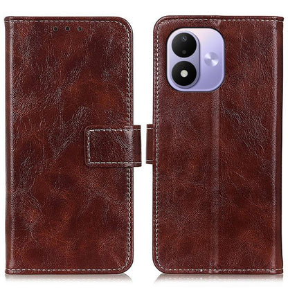 Retro Crazy Horse Texture Leather Phone Case, For Redmi Note 17 5G/4G Global 169.7mm, For Redmi Note 17 Pro+ 5G Global 163.4mm, For Redmi Note 17 Pro 5G Global 163.5mm, For Redmi K100 Pro Max/Poco F9 Ultra 5G, For Redmi K100 Pro 5G/Poco F9 Pro 5G      ...