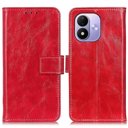 Retro Crazy Horse Texture Leather Phone Case, For Redmi Note 17 5G/4G Global 169.7mm, For Redmi Note 17 Pro+ 5G Global 163.4mm, For Redmi Note 17 Pro 5G Global 163.5mm, For Redmi K100 Pro Max/Poco F9 Ultra 5G, For Redmi K100 Pro 5G/Poco F9 Pro 5G      ...