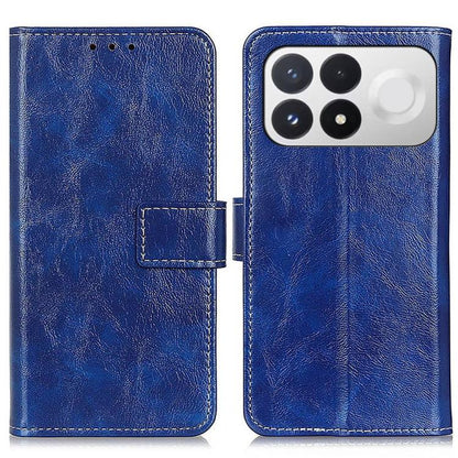Retro Crazy Horse Texture Leather Phone Case, For Redmi Note 17 5G/4G Global 169.7mm, For Redmi Note 17 Pro+ 5G Global 163.4mm, For Redmi Note 17 Pro 5G Global 163.5mm, For Redmi K100 Pro Max/Poco F9 Ultra 5G, For Redmi K100 Pro 5G/Poco F9 Pro 5G      ...