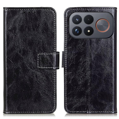 Retro Crazy Horse Texture Leather Phone Case, For Redmi Note 17 5G/4G Global 169.7mm, For Redmi Note 17 Pro+ 5G Global 163.4mm, For Redmi Note 17 Pro 5G Global 163.5mm, For Redmi K100 Pro Max/Poco F9 Ultra 5G, For Redmi K100 Pro 5G/Poco F9 Pro 5G      ...