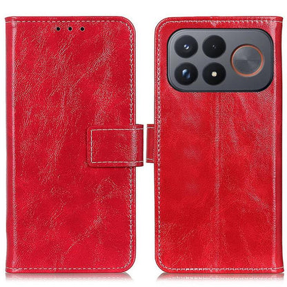 Retro Crazy Horse Texture Leather Phone Case, For Redmi Note 17 5G/4G Global 169.7mm, For Redmi Note 17 Pro+ 5G Global 163.4mm, For Redmi Note 17 Pro 5G Global 163.5mm, For Redmi K100 Pro Max/Poco F9 Ultra 5G, For Redmi K100 Pro 5G/Poco F9 Pro 5G      ...