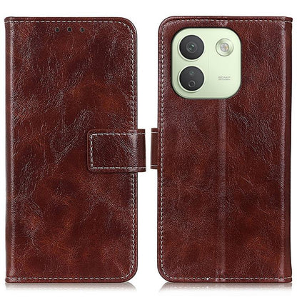 Retro Crazy Horse Texture Leather Phone Case, For Redmi Note 17 5G/4G Global 169.7mm, For Redmi Note 17 Pro+ 5G Global 163.4mm, For Redmi Note 17 Pro 5G Global 163.5mm, For Redmi K100 Pro Max/Poco F9 Ultra 5G, For Redmi K100 Pro 5G/Poco F9 Pro 5G      ...