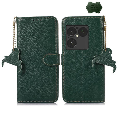 Genuine Leather Litchi Texture RFID Leather Phone Case, For Sony Xperia 1 VIII, For Sony Xperia 1 VII, For Sony Xperia 5 IV, For Sony Xperia 10 IV
