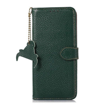 Genuine Leather Litchi Texture RFID Leather Phone Case, For Sony Xperia 1 VIII, For Sony Xperia 1 VII, For Sony Xperia 5 IV, For Sony Xperia 10 IV