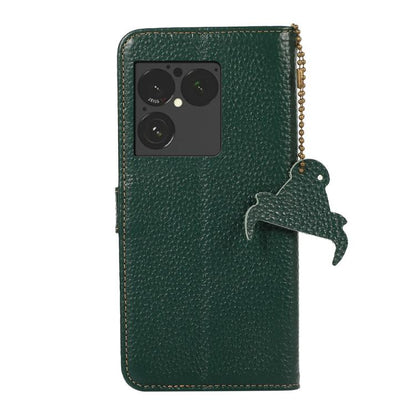 Genuine Leather Litchi Texture RFID Leather Phone Case, For Sony Xperia 1 VIII, For Sony Xperia 1 VII, For Sony Xperia 5 IV, For Sony Xperia 10 IV