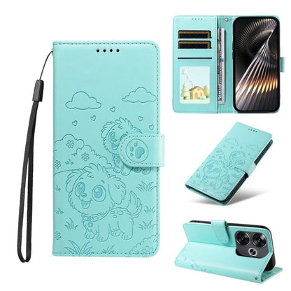 Embossed Heart Dog RFID Blocking Wallet Leather Phone Case, For Redmi A5 4G 171.7mm / Poco C71, For Redmi Note 14S / 13 Pro 4G Global, For Redmi K80 Pro / Poco F7 Ultra, For Redmi K80 / Poco F7 Pro, For Redmi 14C 4G / 5G / 14R / A4                     ...