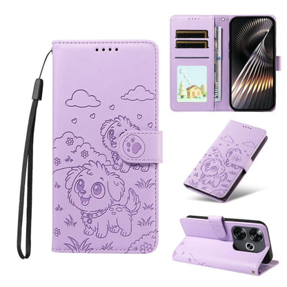 Embossed Heart Dog RFID Blocking Wallet Leather Phone Case, For Redmi A5 4G 171.7mm / Poco C71, For Redmi Note 14S / 13 Pro 4G Global, For Redmi K80 Pro / Poco F7 Ultra, For Redmi K80 / Poco F7 Pro, For Redmi 14C 4G / 5G / 14R / A4                     ...