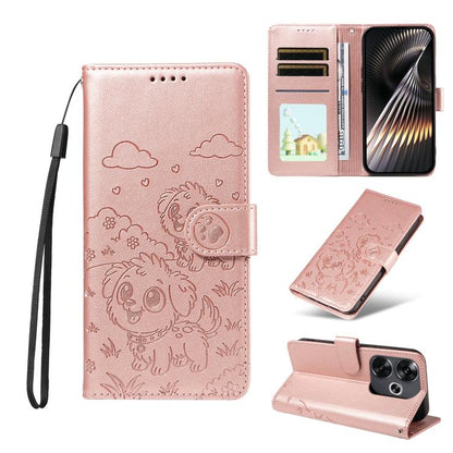 Embossed Heart Dog RFID Blocking Wallet Leather Phone Case, For Redmi A5 4G 171.7mm / Poco C71, For Redmi Note 14S / 13 Pro 4G Global, For Redmi K80 Pro / Poco F7 Ultra, For Redmi K80 / Poco F7 Pro, For Redmi 14C 4G / 5G / 14R / A4                     ...
