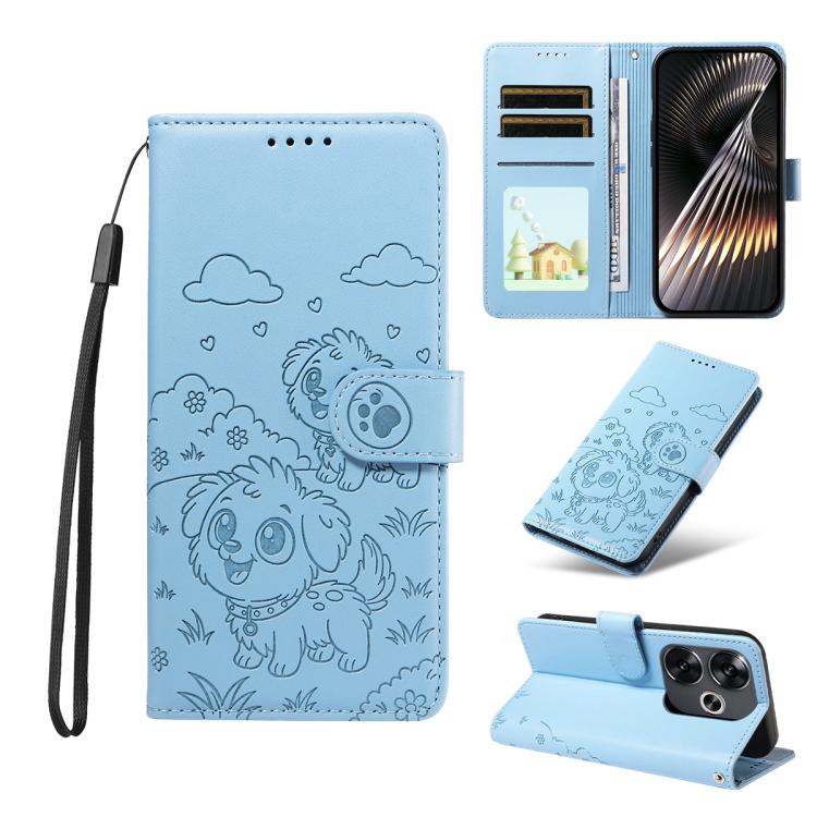 Embossed Heart Dog RFID Blocking Wallet Leather Phone Case, For Redmi A5 4G 171.7mm / Poco C71, For Redmi Note 14S / 13 Pro 4G Global, For Redmi K80 Pro / Poco F7 Ultra, For Redmi K80 / Poco F7 Pro, For Redmi 14C 4G / 5G / 14R / A4                     ...