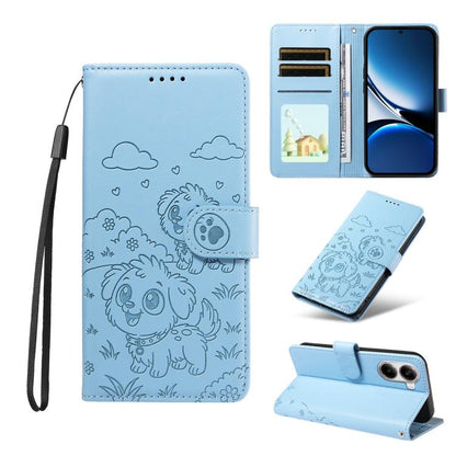 Embossed Heart Dog RFID Blocking Wallet Leather Phone Case, For Redmi A5 4G 171.7mm / Poco C71, For Redmi Note 14S / 13 Pro 4G Global, For Redmi K80 Pro / Poco F7 Ultra, For Redmi K80 / Poco F7 Pro, For Redmi 14C 4G / 5G / 14R / A4                     ...