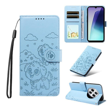 Embossed Heart Dog RFID Blocking Wallet Leather Phone Case, For Redmi A5 4G 171.7mm / Poco C71, For Redmi Note 14S / 13 Pro 4G Global, For Redmi K80 Pro / Poco F7 Ultra, For Redmi K80 / Poco F7 Pro, For Redmi 14C 4G / 5G / 14R / A4                     ...