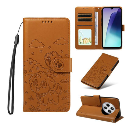 Embossed Heart Dog RFID Blocking Wallet Leather Phone Case, For Redmi A5 4G 171.7mm / Poco C71, For Redmi Note 14S / 13 Pro 4G Global, For Redmi K80 Pro / Poco F7 Ultra, For Redmi K80 / Poco F7 Pro, For Redmi 14C 4G / 5G / 14R / A4                     ...