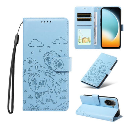 Embossed Heart Dog RFID Blocking Wallet Leather Phone Case, For Redmi A5 4G 171.7mm / Poco C71, For Redmi Note 14S / 13 Pro 4G Global, For Redmi K80 Pro / Poco F7 Ultra, For Redmi K80 / Poco F7 Pro, For Redmi 14C 4G / 5G / 14R / A4                     ...
