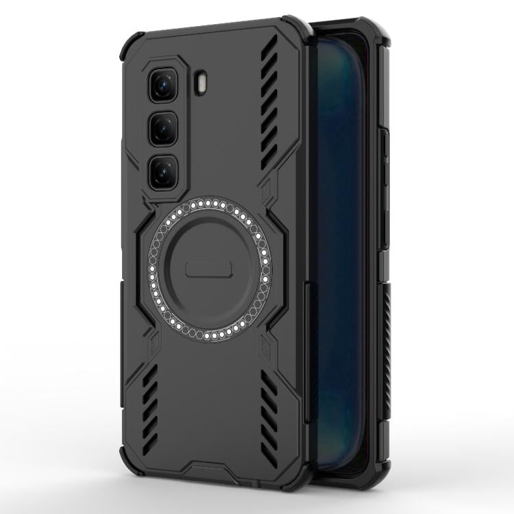 Butterfly Armor MagSafe Magnetic Ring Shockproof Phone Case, For Infinix Note Edge 5G Global, For Infinix Smart 20 4G Global, For Infinix Note 60 Pro 5G Global, For Infinix Hot 60 4G Global, For Infinix GT 30 Pro, For Infinix Hot 50 Pro 4G Global