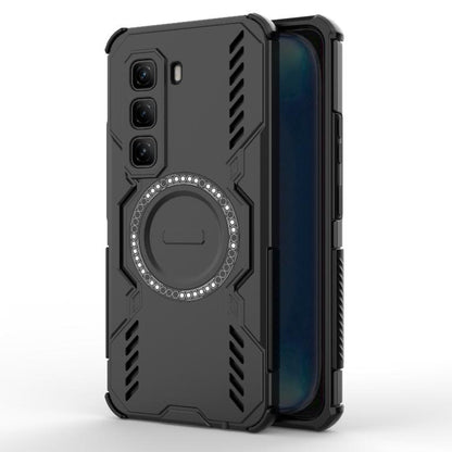 Butterfly Armor MagSafe Magnetic Ring Shockproof Phone Case, For Infinix Note Edge 5G Global, For Infinix Smart 20 4G Global, For Infinix Note 60 Pro 5G Global, For Infinix Hot 60 4G Global, For Infinix GT 30 Pro, For Infinix Hot 50 Pro 4G Global