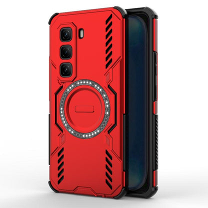 Butterfly Armor MagSafe Magnetic Ring Shockproof Phone Case, For Infinix Note Edge 5G Global, For Infinix Smart 20 4G Global, For Infinix Note 60 Pro 5G Global, For Infinix Hot 60 4G Global, For Infinix GT 30 Pro, For Infinix Hot 50 Pro 4G Global