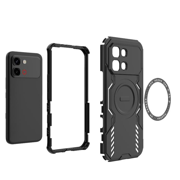 Butterfly Armor MagSafe Magnetic Ring Shockproof Phone Case, For Infinix Note Edge 5G Global, For Infinix Smart 20 4G Global, For Infinix Note 60 Pro 5G Global, For Infinix Hot 60 4G Global, For Infinix GT 30 Pro, For Infinix Hot 50 Pro 4G Global