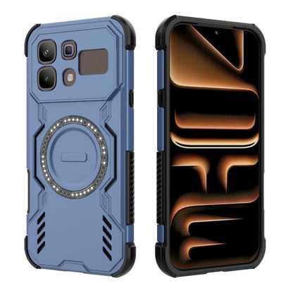 Butterfly Armor MagSafe Magnetic Ring Shockproof Phone Case, For Infinix Note Edge 5G Global, For Infinix Smart 20 4G Global, For Infinix Note 60 Pro 5G Global, For Infinix Hot 60 4G Global, For Infinix GT 30 Pro, For Infinix Hot 50 Pro 4G Global