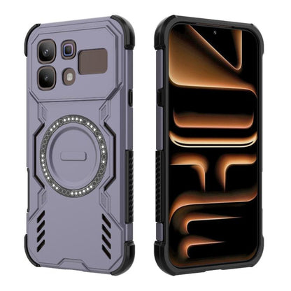 Butterfly Armor MagSafe Magnetic Ring Shockproof Phone Case, For Infinix Note Edge 5G Global, For Infinix Smart 20 4G Global, For Infinix Note 60 Pro 5G Global, For Infinix Hot 60 4G Global, For Infinix GT 30 Pro, For Infinix Hot 50 Pro 4G Global