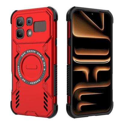 Butterfly Armor MagSafe Magnetic Ring Shockproof Phone Case, For Infinix Note Edge 5G Global, For Infinix Smart 20 4G Global, For Infinix Note 60 Pro 5G Global, For Infinix Hot 60 4G Global, For Infinix GT 30 Pro, For Infinix Hot 50 Pro 4G Global