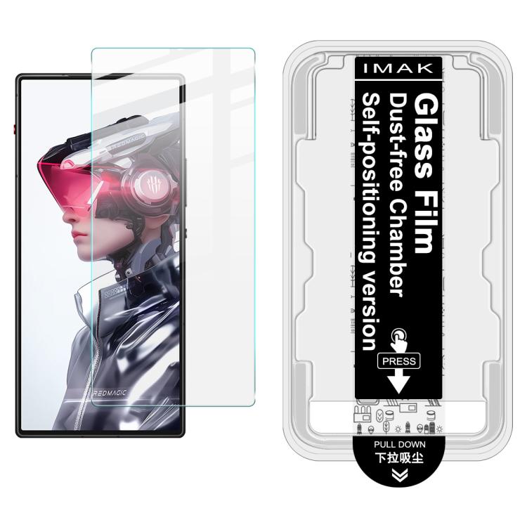 imak Dust-free Chamber Locator H Series Tempered Glass Film, For ZTE nubia RedMagic 11 Air, For ZTE nubia Z80 Ultra, For ZTE nubia RedMagic 11 Pro, For ZTE nubia RedMagic 10 Pro, For ZTE nubia Z70 Ultra, For ZTE nubia RedMagic 10 Air
