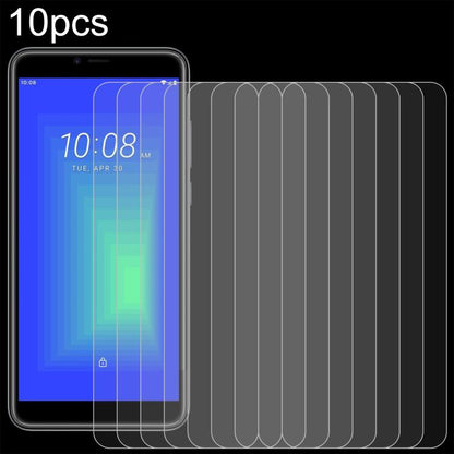 10pcs 0.26mm 9H 2.5D Tempered Glass Film, For HTC Wildfire E7 Plus, For HTC Wildfire E5 Life, For HTC Wildfire E4 Plus, For HTC Wildfire E5, For HTC Wildfire E6 Star, For HTC Wildfire E6