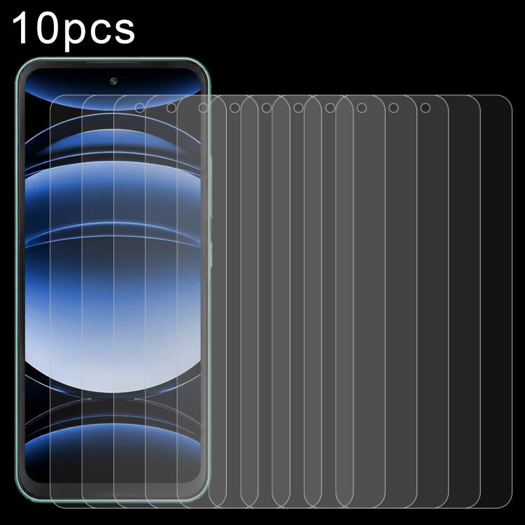 10pcs 0.26mm 9H 2.5D Tempered Glass Film, For HTC Wildfire E7 Plus, For HTC Wildfire E5 Life, For HTC Wildfire E4 Plus, For HTC Wildfire E5, For HTC Wildfire E6 Star, For HTC Wildfire E6