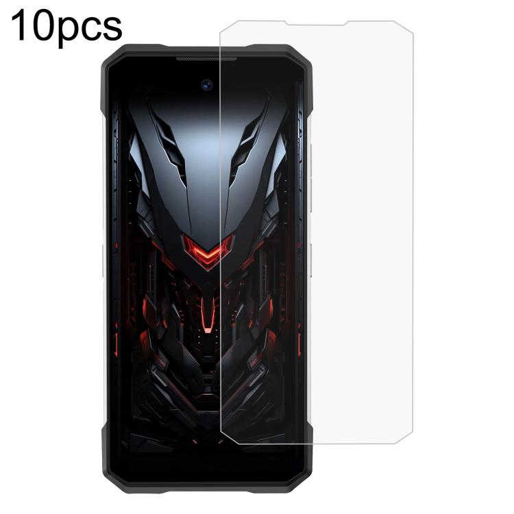 10pcs 0.3mm High Aluminum Tempered Glass Film, For Doogee V50 Pro / V50, For Doogee B10 4G, For Doogee Note 56 / 56 Pro / 56 Plus, For Doogee Fire 5, For Doogee V Max LR, For Doogee V Max Play, For Doogee Fire 3 / Fire 3 Ultra, For Doogee Fire 3 Pro   ...