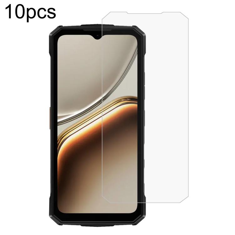 10pcs 0.3mm High Aluminum Tempered Glass Film, For Doogee V50 Pro / V50, For Doogee B10 4G, For Doogee Note 56 / 56 Pro / 56 Plus, For Doogee Fire 5, For Doogee V Max LR, For Doogee V Max Play, For Doogee Fire 3 / Fire 3 Ultra, For Doogee Fire 3 Pro   ...