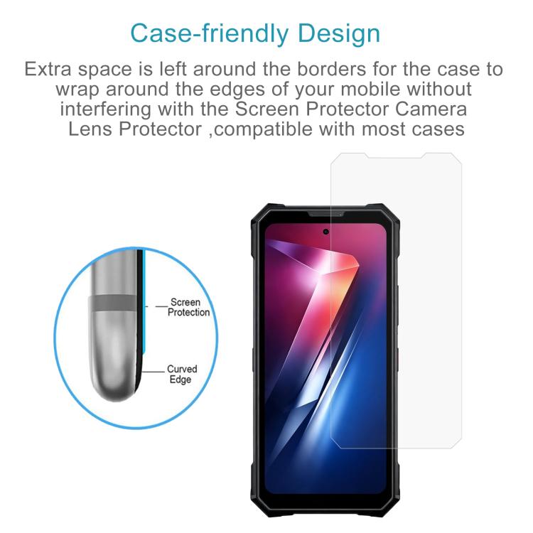 10pcs 0.3mm High Aluminum Tempered Glass Film, For Doogee V50 Pro / V50, For Doogee B10 4G, For Doogee Note 56 / 56 Pro / 56 Plus, For Doogee Fire 5, For Doogee V Max LR, For Doogee V Max Play, For Doogee Fire 3 / Fire 3 Ultra, For Doogee Fire 3 Pro   ...