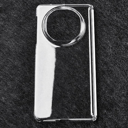 Transparent PC Dual Axis Shockproof Phone Case, For Huawei Pura X Max, For Huawei Mate X7, For Huawei Mate X6, For Huawei Mate X5