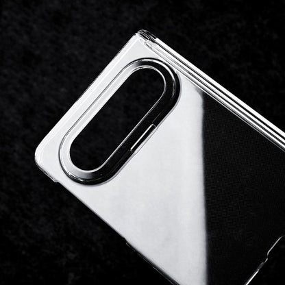 Transparent PC Dual Axis Shockproof Phone Case, For Huawei Pura X Max, For Huawei Mate X7, For Huawei Mate X6, For Huawei Mate X5