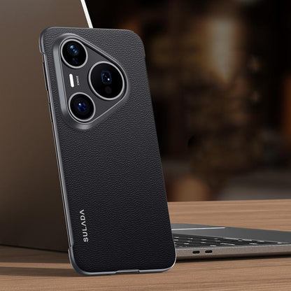 SULADA Frameless Top Layer Cowhide Leather PC Phone Case, For Huawei Pura X View, For Huawei Pura 90 Pro Max 5G, For Huawei Pura 90 Pro 5G, For Huawei Pura 90 5G, For Huawei Mate 80 Pro Max, For Huawei Mate 80 / Mate 80 Pro, For Huawei Pura 80 Ultra 5G...